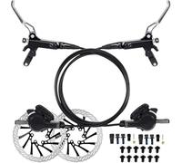 Freno a Tamburo Posteriore per Biciclette, Freno a Disco Idraulico a 4 pistoncini, rotori da 160 mm, Pressione dell'olio, AM DH Bike MTB, Freno a Disco 850 mm 1550 mm Anteriore Posteriore