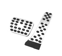 Freno Accelerator Pedali Per Benz Per Classe E 2024 E260 E300 Accessori Auto Pedale Acceleratore Lega Di Alluminio Antiscivolo Pedali Freno Copri Piedini(Silver)