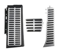 Freno Accelerator Pedali Per Q3 2013-2018 LHD Pedali Poggiapiedi Acceleratore Freno Copri Pedali Auto Styling Auto Pedali Freno Gas(AT With Rest Pedals)