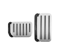 Freno Accelerator Pedali Per Tesla Per Model Y 2020-2025 Per Launch Per Model 3 2017-2024 Highland Pedale Acceleratore Freno Copertura Poggiapiedi Antiscivolo(Silver)