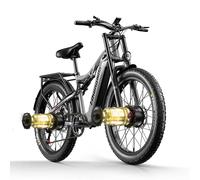 Freno ad olio 26" Biciclette elettriche 2000W 48V E-bike Doppelschock 17.5AH MTB