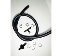 Freno Booster Vuoto Pompa Installazione Kit Con Esterna Quadri Valvola E Tee