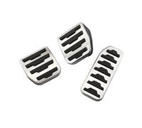 Freno Copripedali Pedale In Acciaio Inossidabile Per Auto Per Jaguar F-Pace X761 2016-2022 Copri Pedale Frizione Freno Antiscivolo AT MT Auto Pedali(3piece A)