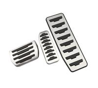 Freno Copripedali Pedale In Acciaio Inossidabile Per Auto Per Jaguar F-Pace X761 2016-2022 Copri Pedale Frizione Freno Antiscivolo AT MT Auto Pedali(3piece)