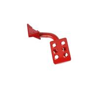 Freno Copripedali Poggiapiedi Per Pedali Interni Pannello Poggiapiedi Per Jeep Per Wrangler JK 2007 2008 2009 2010 2011 2012 2013 2014 2015 2016 2017 2018 Auto Pedali(Rosso)