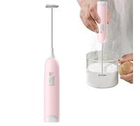 Freno di latte elettrico - di schiuma portatile per caffè e latte, tramite frusta ricaricabile USB | Miscelatore in schiuma cremosa per caffè, latte caldo, tè matcha, frullati di protei