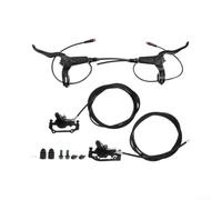 Freno Disco Alluminio Leggero 2 Pistoni per MTB(A pair) | Lega alluminio leggera, 2 pistoni potenti, resistenza termica, uso intenso, nero opaco