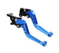 Freno Frizione 1 accoppiamento della lega del freno motociclo Adatta for la modifica moto Cnc. Maniglia leva tamburo frizione(Blue)