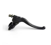 Freno Frizione Lega nera 7/8'' 22 millimetri Maniglia Sinistra Leva Del Freno Pesce Persico Montaggio Fit Uso for 47cc 49cc Dirt Bike Quad Mini Moto 97cc Scooter Ciclomotore Leve Freno Frizion
