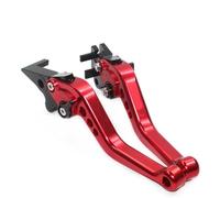 Freno Frizione Leva Per Benelli BN 125 BN 150 Per Tnt 150i BN125 Moto CNC Regolabile Frizione Leve Freno Leva Para Freno Moto(Red)