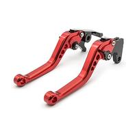 Freno Frizione Leva Per Gilera Per Runner 125 180 200 Per VXR Per FXR VX 2T 4T Per Stalker 50 Per Purejet Disco Anteriore Leve Freno Tamburo Posteriori Leva Frizione Freno Moto(Red 147mm)