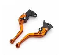 Freno Frizione Leva Per Gilera Per Runner 50 125 VX ST 180 200 Per VXR Per FXR ST Scooter Leve Freno Disco Moto Frizione Freno Regolabile Leva Para Freno Moto(Orange 147mm)