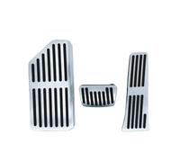 Freno Frizione Pedale Copripedali Auto Per Kia Per Grand Per Carnival KA4 2021-2023 Acceleratore Carburante Freno Poggiapiedi Copripedali Antiscivolo Parti Pedali(3 piece B)