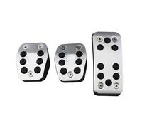 Freno Frizione Pedale Per Ford Per Focus 2 MK2 3 MK3 Per Kuga Per Escape ST 2005-2019 MT/AT Gas Carburante Freno Frizione Copertura Pedas Copripedali Auto(3Pcs MT)