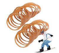 freno in ,Attacchi da sci per snowboard 30 pezzi - Forniture per sci da snowboard per attacchi da , elastica per tavola da per sport all'aria aperta