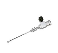 Freno Leve di Frizione Maniglia Pompa freno a stelo per cilindro principale frizione idraulica per moto M10x1,25 mm, adatta per Honda, adatta per Yamaha, adatta per Suzuki pompa freno leva(Silver)