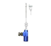 Freno Leve di Frizione Maniglia Pompa freno a stelo per cilindro principale frizione idraulica per moto M10x1,25 mm, adatta per Honda, adatta per Yamaha, adatta per Suzuki pompa freno leva(New Blue)