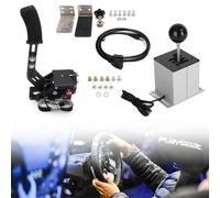 Freno Mano USB con Morsetto e Cambio 6+R H per volante Logitech G29 T300RS/GT W1