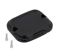 Freno Master cilindro Cappellino per copertura del serbatoio per pompa fluida motociclistica compatibile con Touring Street Electra Road King Softail Modelli(B Black)