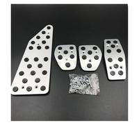 Freno Pedale Pedale Antiscivolo Per Auto Per Jeep Per Renegade 2016~2021 MT/AT Acceleratore Gas Poggiapiedi Modificato Rimontaggio Pad Decorativo Pedali Auto(Manual)