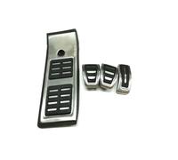 Freno Pedale Pedali Freno Dell'acceleratore Gas Per A6 C8 4K A7 4K8 Per S Line RS 2019~2024 Copripedali Antiscivolo In Acciaio Per Auto Pedali Auto(Footrest MT 4piece)
