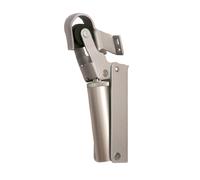 Freno per Porta Justor FR 2 - Alluminio Argento