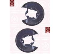 Freno Piastra di Supporto Polvere Protezione - Posteriore SX + Dx - Per Honda