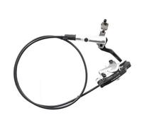 Freno Posteriore a Tamburo per Bicicletta, Freno a Disco Idraulico a 2 pistoncini per MTB, rotore da 160 mm, Pinza Anteriore e Posteriore, Set Freni a Olio 1000 mm 1800 mm