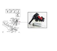 Freno Rilevamento Carico Valvola 4655A011 per Mitsubishi L200 Pick Up 2.5DID B40