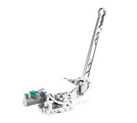 Freno Stazionamento Leva Del Freno A Mano Idraulico Universale Drift Racing Type-2 Verticale/orizzontale Leva Rally In Alluminio Modulo Freno A Mano(D'argento)