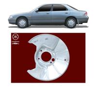 Freno Supporto Piastra Polvere Protezione - Posteriore SX - Per Mazda 626 IV, V,