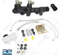Freno Upgrade Pompa Freno Gruppo Kit Completo + 2 Pistone per Willys Jeep CJ