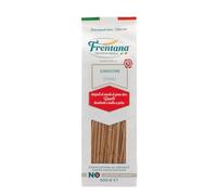 FRENTANA - Linguine integrali di grano duro Cappelli, trafilati al bronzo a lenta essiccazione, pasta italiana, lavorazione artigianale, pack da 12 x 500gr