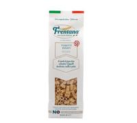 FRENTANA - Tubetti rigati di semola di grano duro Cappelli, trafilati al bronzo a lenta essiccazione, pasta italiana, lavorazione artigianale, pack da 12 x 500gr