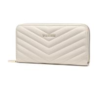 Frentree Portafoglio da donna con protezione RFID e scomparto per cellulare, molto spazio per carte, monete, banconote, crema, Casual