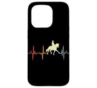 Frequenza cardiaca del cavaliere Cavallo d'epoca Custodia per iPhone 15 Pro