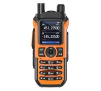 Frequenza Di Copia Wireless Walkie Talkie 16 KM Torcia Impermeabile A Lungo Raggio Caricatore Di Tipo C Radioamatore UV 5R(Orange)