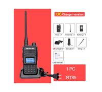 (Frequenza USA) RETEVIS RT85 Walkie Talkie Ham Stazione radio bidirezionale 5 W Walkie Talkie VHF UHF