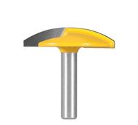 Fresa 1 pezzo for fresa for legno piccola ciotola - raggio 1-1/2" - taglierina for porta larga 1-3/4" for lavorazione del legno(6mm Shank)