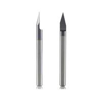 Fresa a candela CNC in metallo duro intaglio punta da trapano fresa for la lavorazione del legno set 3.175mm 6.35mm 6mm fresa con gambo for intagliare utensili in legno(6.35mm set-8pcs)