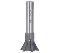 Fresa a Coda di Rondine 60 Gradi in Metallo Duro 40mm con 6 Taglienti per Acciaio Inossidabile e Ghisa Gambo Universale