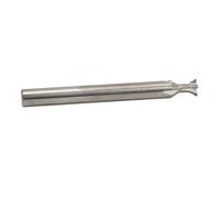Fresa a Coda di Rondine, Fresa in Metallo Universale Tipo 4 Scanalature Dure per l'industria (5 X 60° X 50 L)
