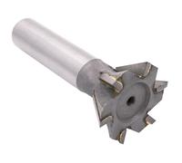 Fresa a coda di rondine, frese for ingranaggi a coda di rondine da 20-60 mm, fresa in lega dura for la lavorazione di rame e alluminio, fresa a 45/55/60 gradi (30 mm x 60)(30mm x 55)