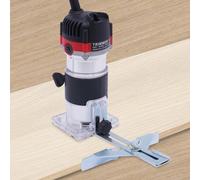 Fresa a mano elettrica per legno, fresatrice per legno, 800 W, 1/4 pollici, fresatrice per bordi in legno, 30000r/min, per lavorazione del legno