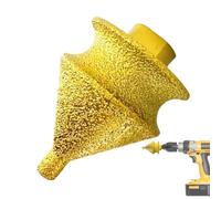 Fresa a Smusso | Accessorio Di Foratura Con Filettatura M10,Per Smerigliatura, Lavorazione Del Legno, Cemento, Marmo, Metallo, Riparazione, Carpentiere