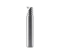 Fresa a spirale con gambo da 3,175 mm, fresa a flauto singolo, for CNC 3D, taglio for incisione for legno(D3.1x8x3.175Dx38.1L)