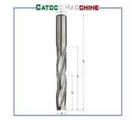 CMT Orange Tools 195.144.11 - Fresa Elicoidale Positiva per Serrature Z3/R POS. HWM D=14x45-125x170 DX