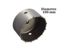 Fresa a tazza 100mm per muro corona carotatrice fresa da trapano foro 20mm
