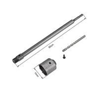 FRESA A TAZZA 70 MM ASTA PROLUNGA 50 . CM PER TRAPANO ATTACCO SDS PLUS