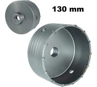 Fresa a Tazza Carotatrice da 130 MM Per Mura Calcestruzzo Cemento Pietra